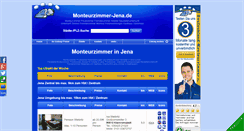 Desktop Screenshot of monteurzimmer-jena.de